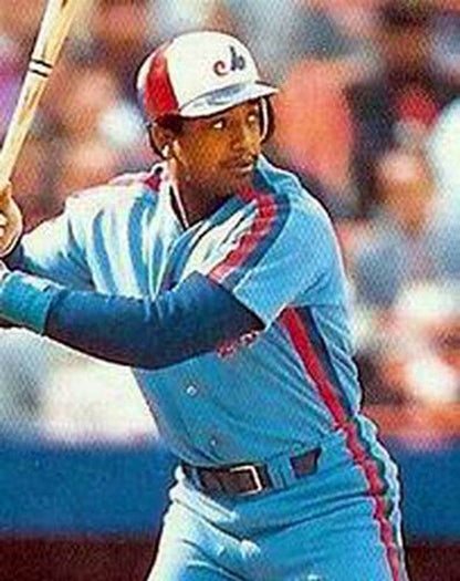 Hubie Brooks Montreal Expos 1985 Cooperstown Away Baseball Stitched Jersey | CTJS1849