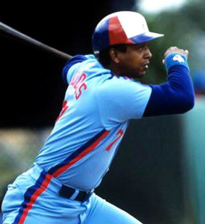 Hubie Brooks Montreal Expos 1985 Cooperstown Away Baseball Stitched Jersey | CTJS1849