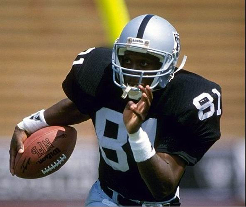 Tim Brown Los Angeles Raiders 1992 Home Throwback Nfl Football Jersey jersey front view