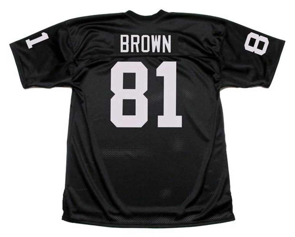 Tim Brown Los Angeles Raiders 1992 Home Throwback Nfl Football Jersey jersey front view