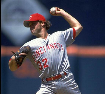 Tom Browning Cincinnati Reds 1993 Throwback Away Baseball Stitched Jersey | CTJS0215