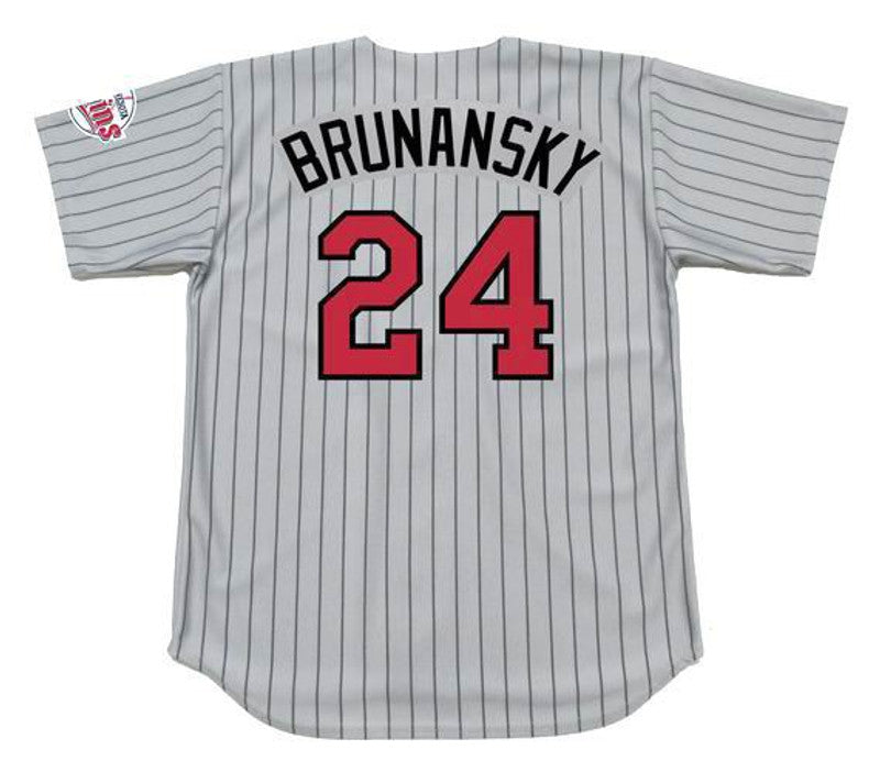 Tom Brunansky Minnesota Twins 1991 Throwback Away Baseball Stitched Jersey | CTJS0212