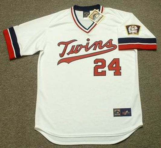 Tom Brunansky Minnesota Twins 1984 Cooperstown Throwback Home Stitched Baseball Jersey | CTJS0213