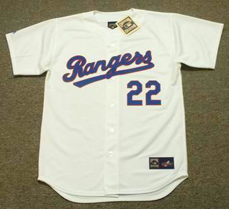Steve Buechele Texas Rangers 1988 Cooperstown Throwback Baseball Stitched Jersey | CTJS0337