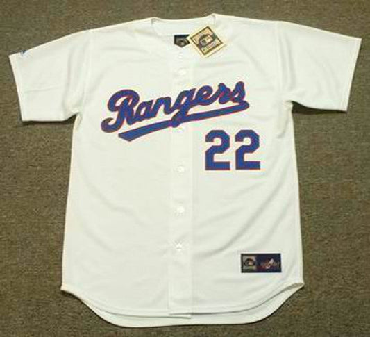 Steve Buechele Texas Rangers 1988 Cooperstown Throwback Baseball Stitched Jersey | CTJS0337