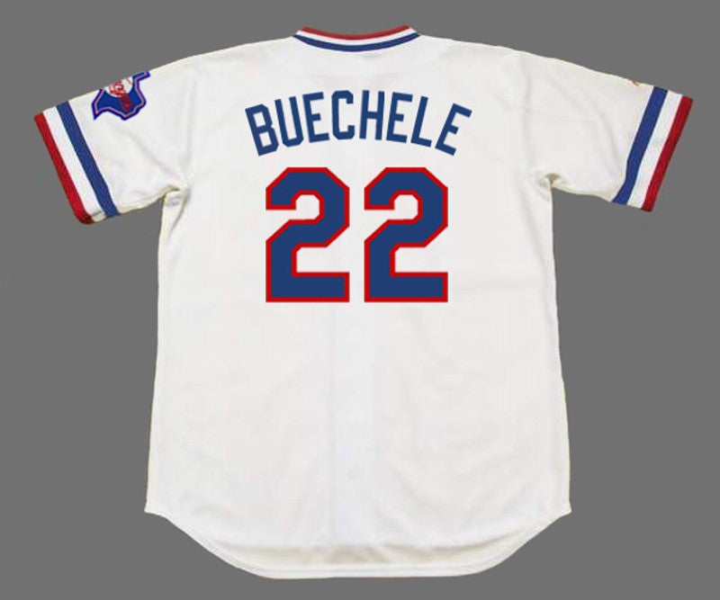 Steve Buechele Texas Rangers 1985 Home Throwback Baseball Stitched Jersey | CTJS0339