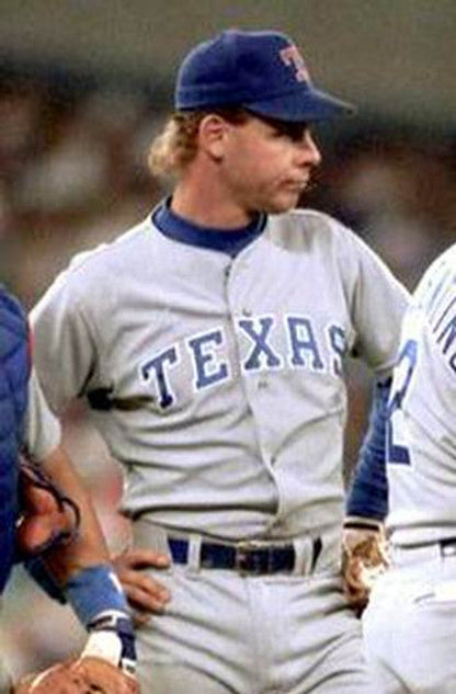 Steve Buechele Texas Rangers 1988 Cooperstown Throwback Away Stitched Baseball Jersey | CTJS0338