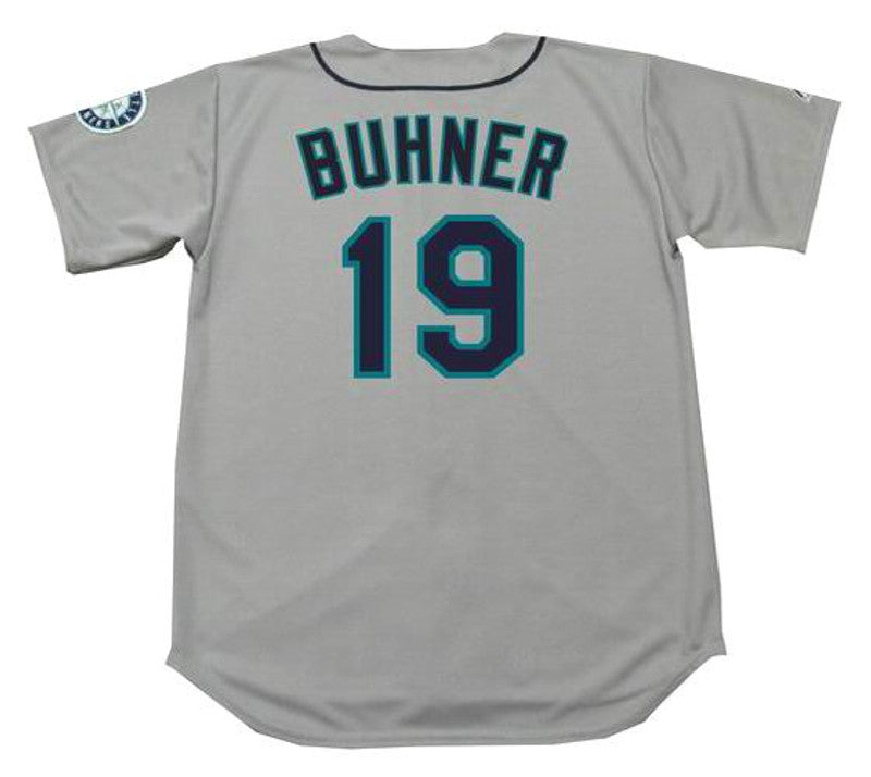 Jay Buhner Seattle Mariners 1997 Throwback Away Baseball Stitched Jersey | CTJS1764