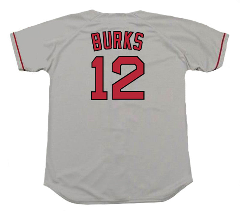 Ellis Burks Boston Red Sox 1990 Throwback Away Baseball Stitched Jersey | CTJS2152