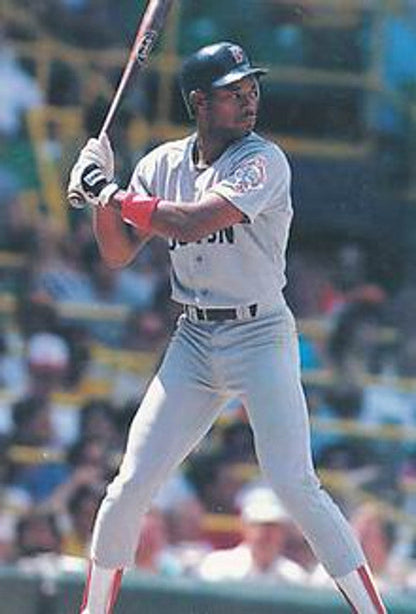 Ellis Burks Boston Red Sox 1987 Cooperstown Throwback Away Stitched Jersey | CTJS2154