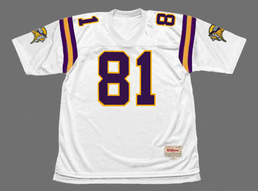 Minnesota Vikings Nate Burleson NFL jersey front view