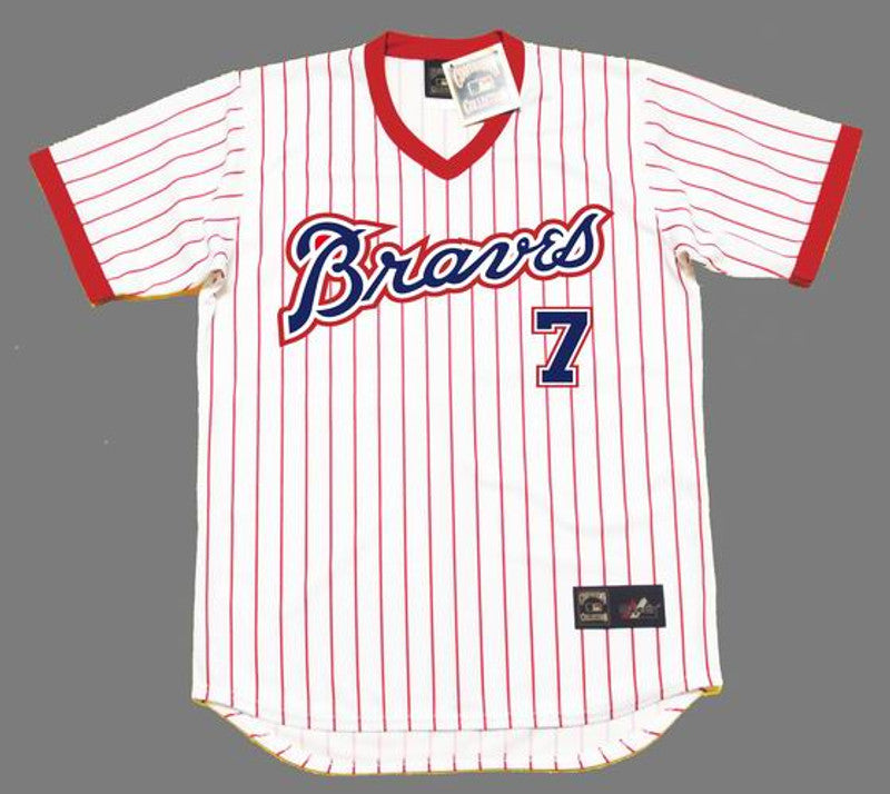 Jeff Burroughs Atlanta Braves 1978 Cooperstown Throwback Baseball Stitched Jersey | CTJS1750