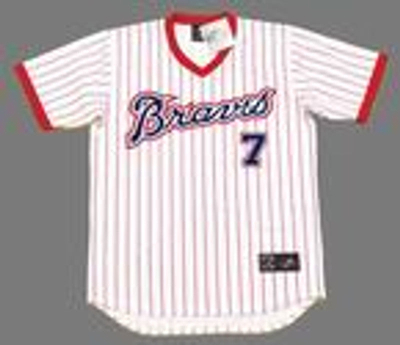 Jeff Burroughs Atlanta Braves 1978 Cooperstown Throwback Baseball Stitched Jersey | CTJS1750