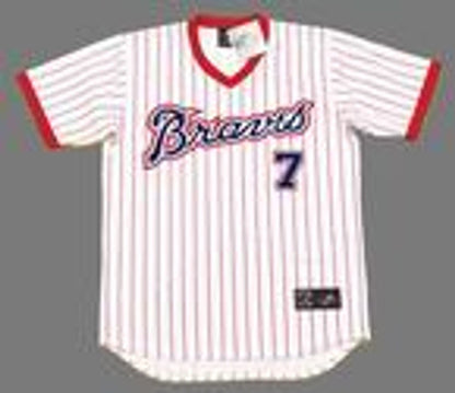 Jeff Burroughs Atlanta Braves 1978 Cooperstown Throwback Baseball Stitched Jersey | CTJS1750