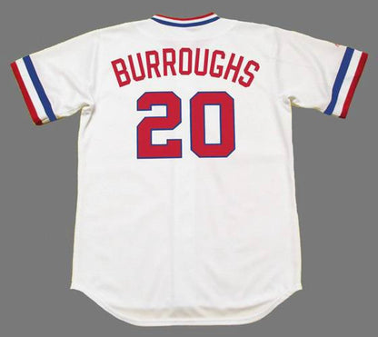 Jeff Burroughs Texas Rangers 1974 Cooperstown Home Baseball Stitched Jersey | CTJS1748