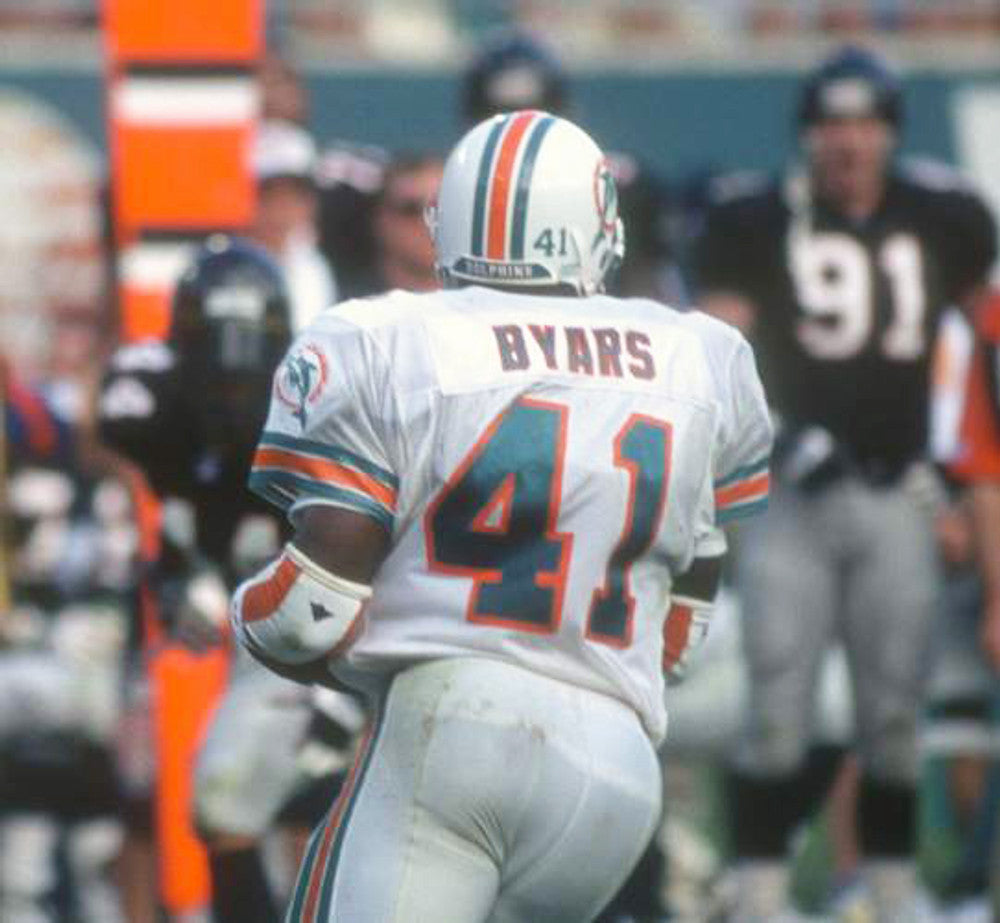 Miami Dolphins Keith Byars NFL jersey front view