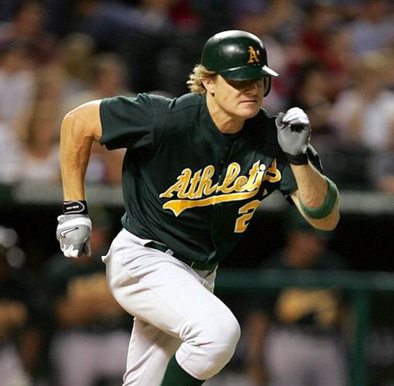 Eric Byrnes Oakland Athletics 2000 Throwback Baseball Stitched Jersey | CTJS2142