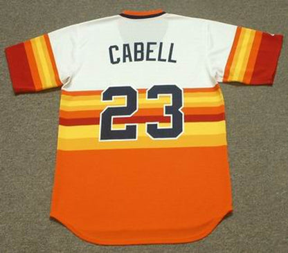 Enos Cabell Houston Astros 1980 Cooperstown Throwback Baseball Stitched Jersey | CTJS2145