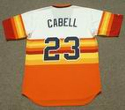 Enos Cabell Houston Astros 1980 Cooperstown Throwback Baseball Stitched Jersey | CTJS2145