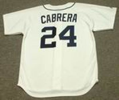 Miguel Cabrera Detroit Tigers 2008 Throwback Home Baseball Stitched Jersey | CTJS1092