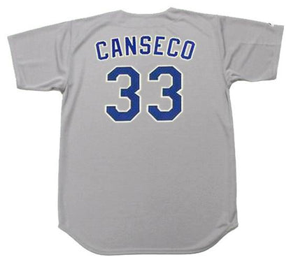 Jose Canseco Texas Rangers 1993 Cooperstown Throwback Away Stitched Baseball Jersey | CTJS1476