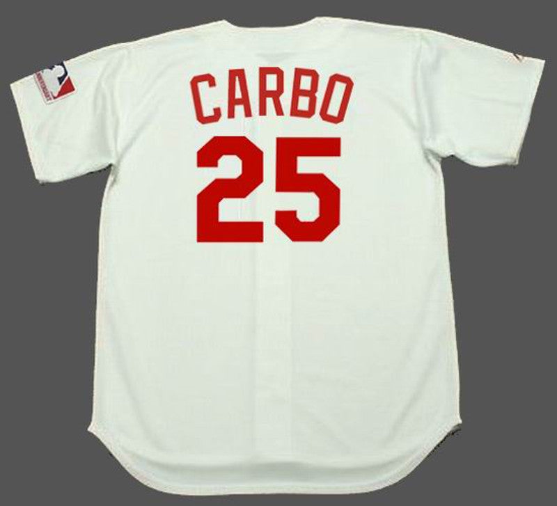 Bernie Carbo Cincinnati Reds 1969 Cooperstown Home Baseball Stitched Jersey | CTJS2935