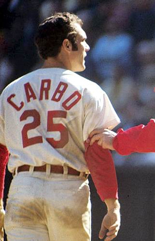 Bernie Carbo Cincinnati Reds 1969 Cooperstown Home Baseball Stitched Jersey | CTJS2935