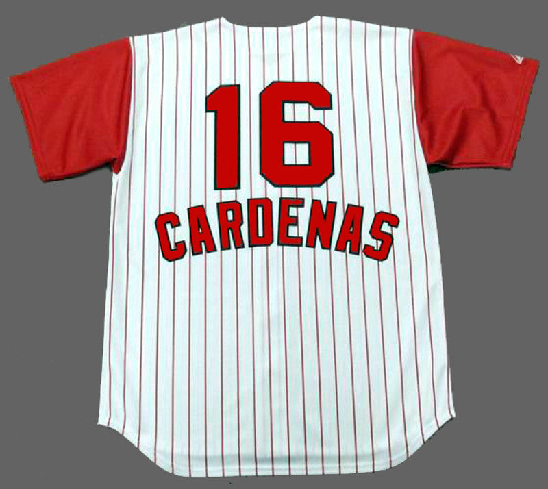 Leo Cardenas Cincinnati Reds 1960S Throwback Home Baseball Stitched Jersey | CTJS1250