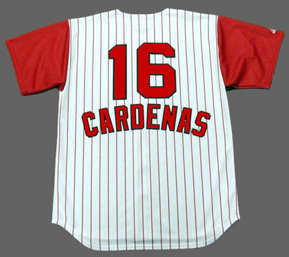 Leo Cardenas Cincinnati Reds 1960S Throwback Home Baseball Stitched Jersey | CTJS1250