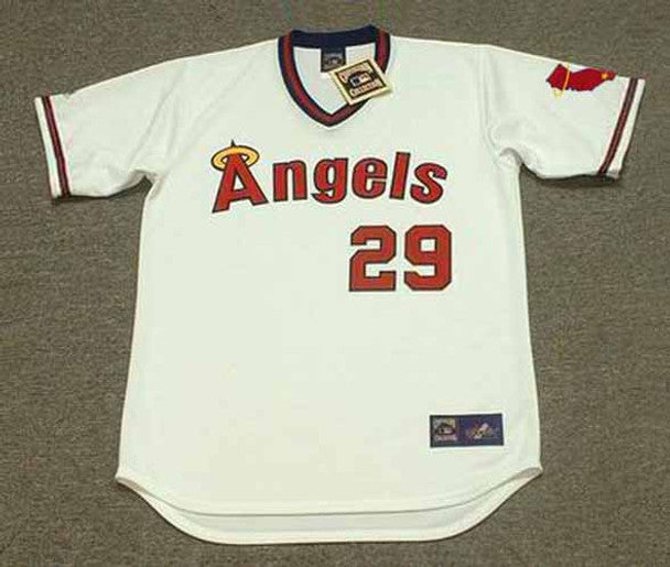 Rod Carew California Angels 1982 Cooperstown Throwback Baseball Stitched Jersey | CTJS0592