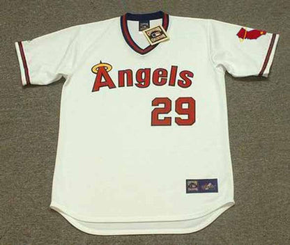 Rod Carew California Angels 1982 Cooperstown Throwback Baseball Stitched Jersey | CTJS0592