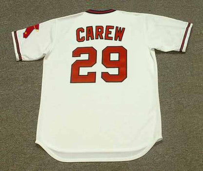 Rod Carew California Angels 1982 Cooperstown Throwback Baseball Stitched Jersey | CTJS0592