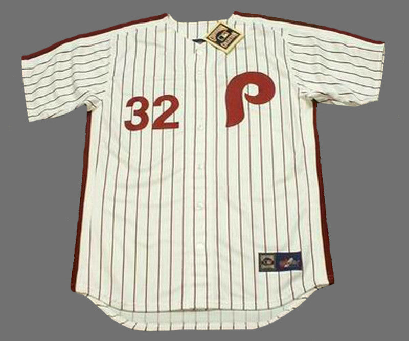 Steve Carlton Philadelphia Phillies 1980 Cooperstown Throwback Home Baseball Stitched Jersey | CTJS0331