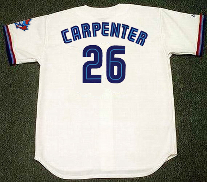 Chris Carpenter Toronto Blue Jays 2000 Throwback Home Baseball Stitched Jersey | CTJS2556