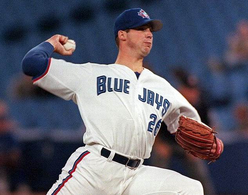 Chris Carpenter Toronto Blue Jays 2000 Throwback Home Baseball Stitched Jersey | CTJS2556