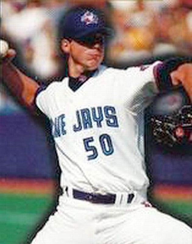 Chris Carpenter Toronto Blue Jays 1998 Throwback Home Baseball Stitched Jersey | CTJS2557