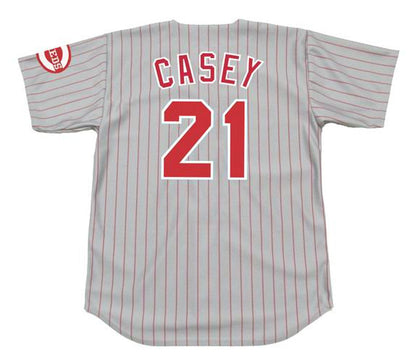 Sean Casey Cincinnati Reds 1998 Throwback Away Baseball Stitched Jersey | CTJS0392