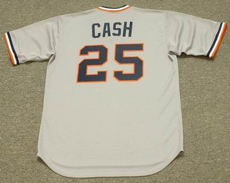 Norm Cash Detroit Tigers 1972 Cooperstown Throwback Away Baseball Stitched Jersey | CTJS0924