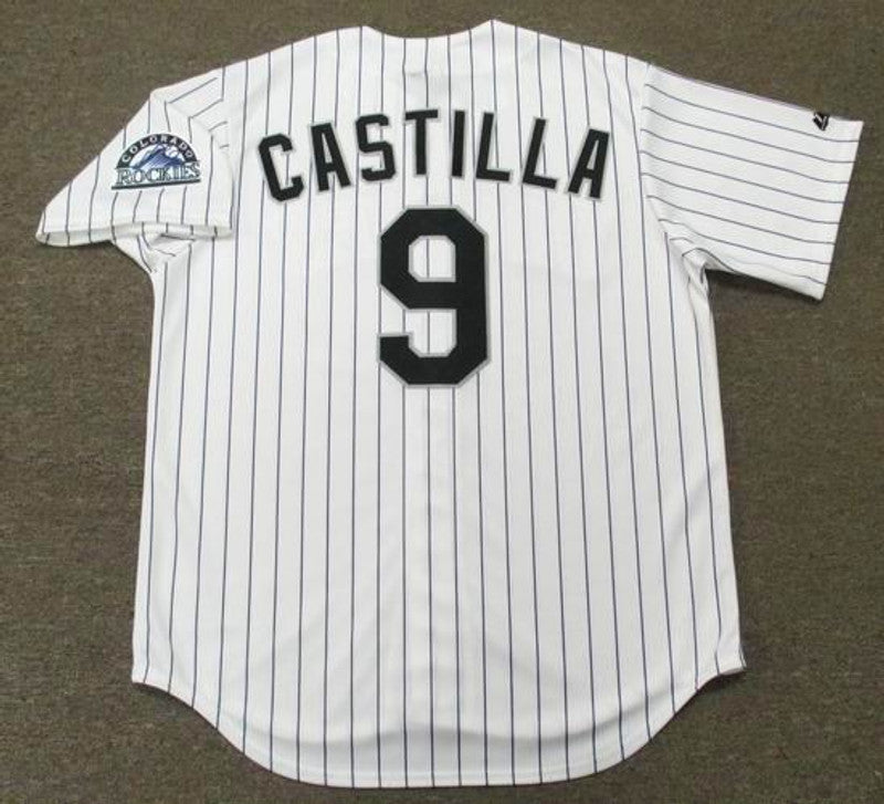 Vinny Castilla Colorado Rockies 2004 Throwback Home Baseball Stitched Jersey | CTJS0107