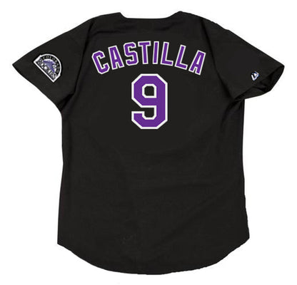 Vinny Castilla Colorado Rockies 1993 Throwback Baseball Stitched Jersey | CTJS0108