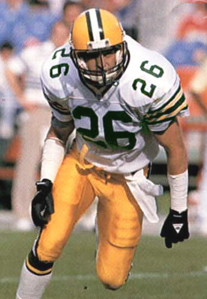 Green Bay Packers Chuck Cecil NFL jersey front view
