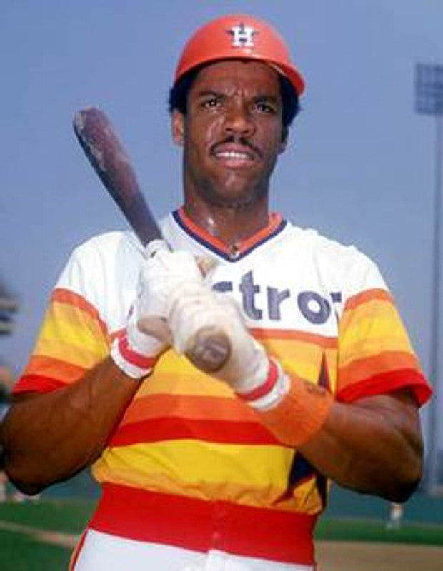 Cesar Cedeno Houston Astros 1980 Home Baseball Throwback Stitched Jersey | CTJS2628