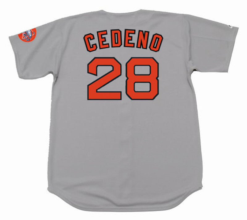 Cesar Cedeno Houston Astros 1971 Cooperstown Away Baseball Stitched Jersey | CTJS2631