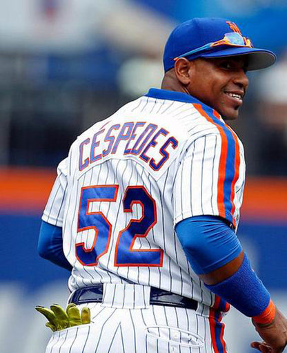 Yoenis Cespedes New York Mets 1986 Throwback Home Baseball Stitched Jersey | CTJS0010
