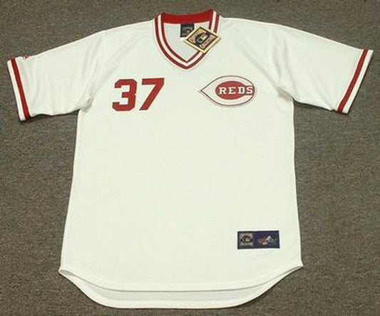 Norm Charlton Cincinnati Reds 1990 Cooperstown Home Baseball Stitched Jersey | CTJS0923