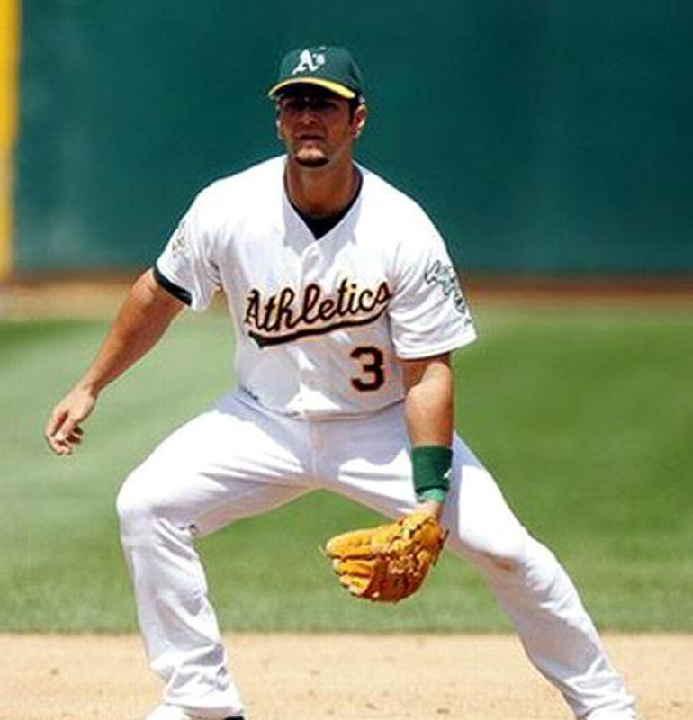 Eric Chavez Oakland Athletics 2002 Home Baseball Throwback Stitched Jersey | CTJS2140