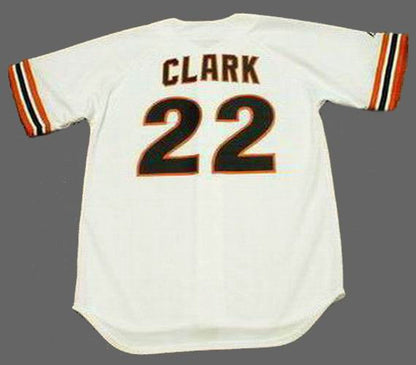 Jack Clark San Francisco Giants 1983 Cooperstown Home Baseball Stitched Jersey | CTJS1812