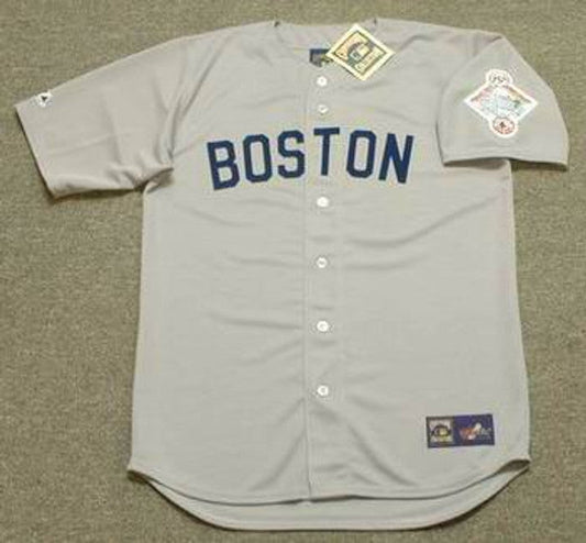 Rich Gedman Boston Red Sox 1987 Cooperstown Throwback Away Stitched Baseball Jersey | CTJS0694
