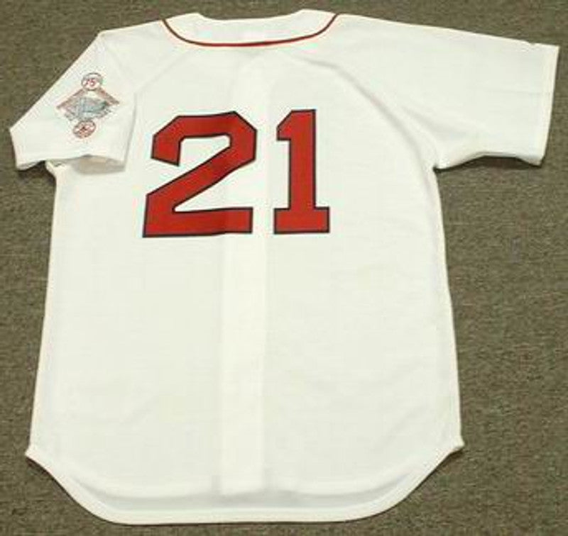 Roger Clemens Boston Red Sox 1987 Throwback Home Baseball Stitched Jersey | CTJS0586