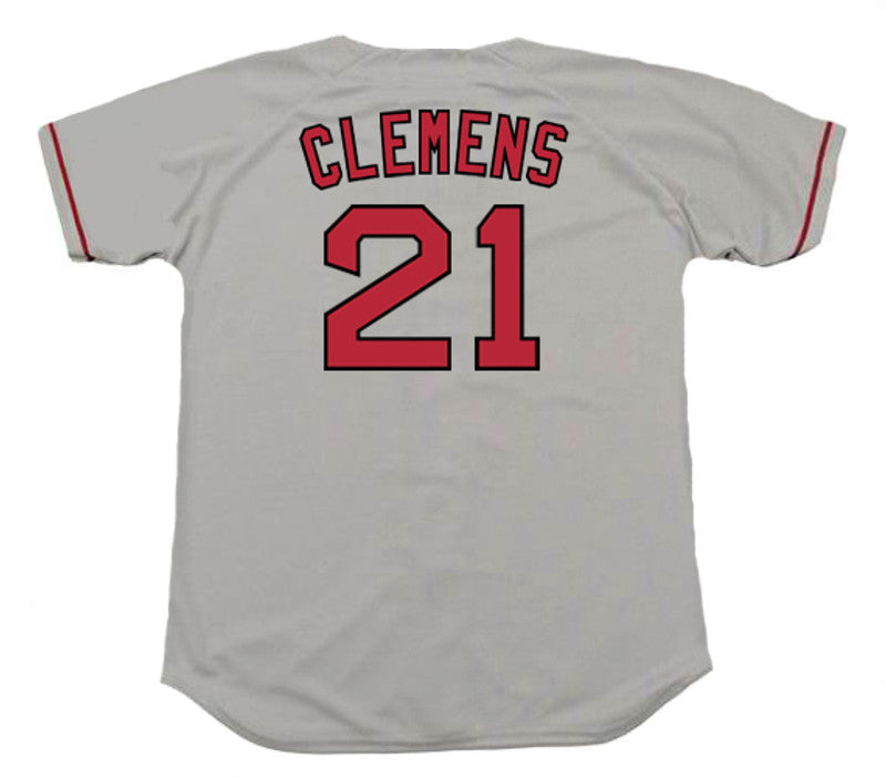 Roger Clemens Boston Red Sox 1990 Throwback Away Baseball Stitched Jersey | CTJS0585